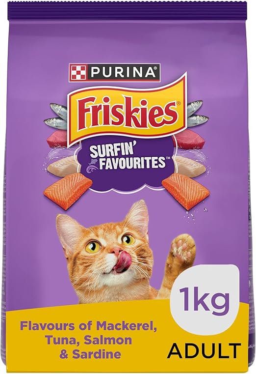 1731998201222258473.jpg Purina Friskies Surfin Favourites Cat Dry Food - Image 1