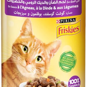 Purina Friskies lamb turkey & vegetables 400g