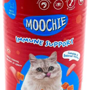 Moochie Mince With Salmon Cat Wet Food Can 400g