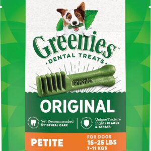 Greenies Canine Dental Treats Original Petite for Dog 85g - 3 oz.