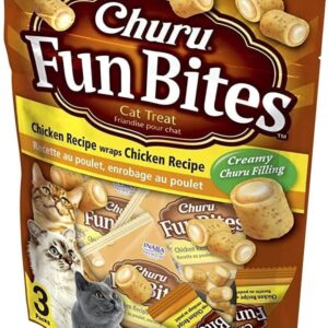 Inaba Churu Fun Bites Chicken Wraps Chicken Recipe Cat Treats 60g