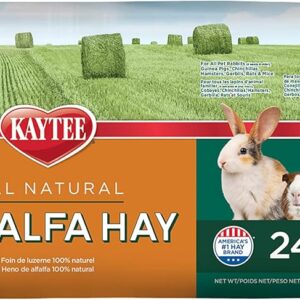 Kaytee KT Alfalfa Hay, Small Animal Food, 6/24OZ/600g