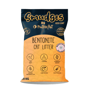 Smudges Eco cat Bentonite Clumping Cat Litter 20 Kgs-