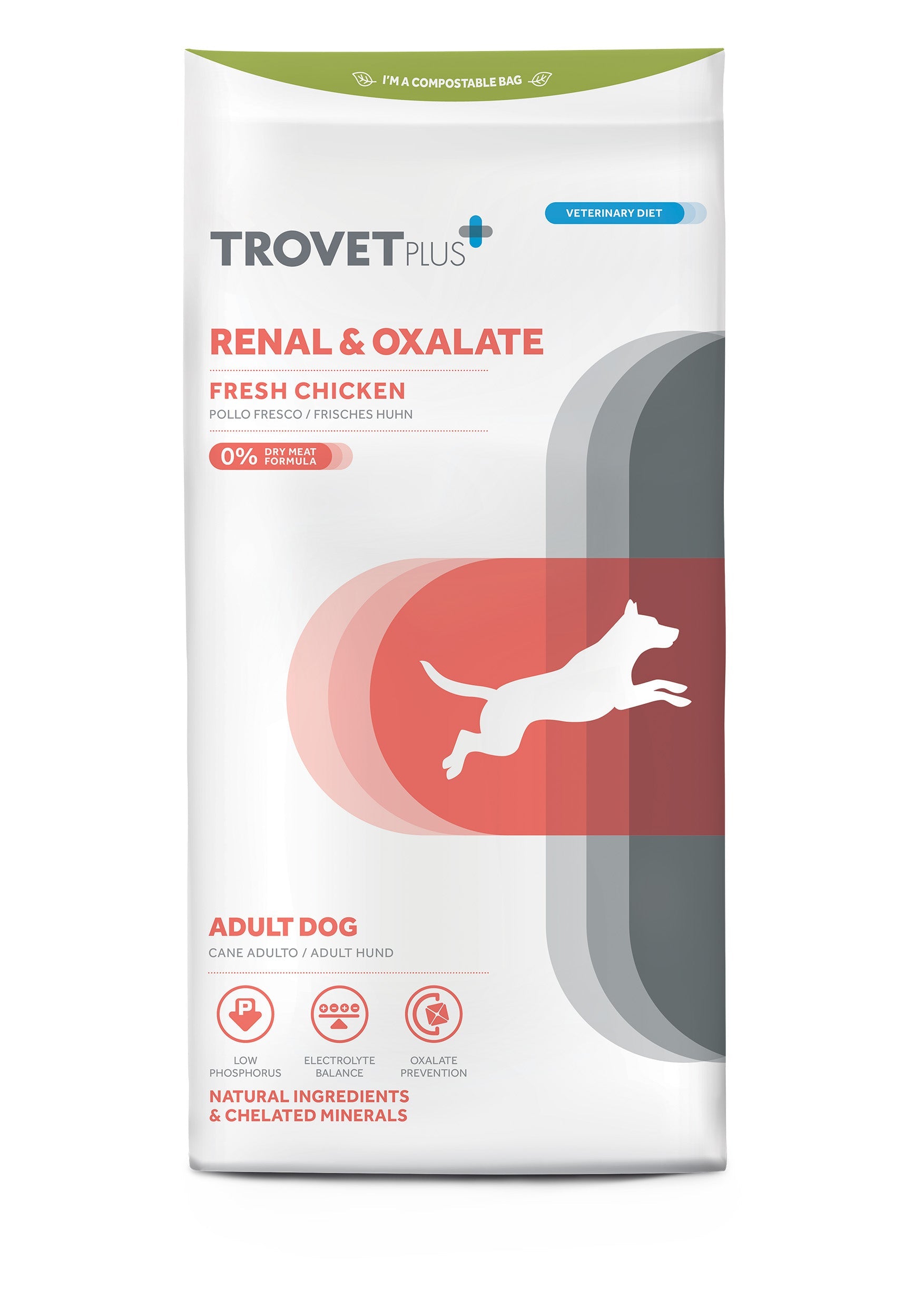 17489375151039408937.jpg Trovet Plus Adult Dog Renal & Oxalate Chicken Veterinary Diets 3kg - Image 1