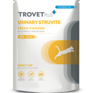 Trovet Plus Pouch Cat Urinary Struvite Veterinary Diets Wet Food 85g