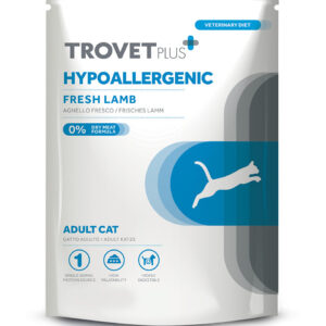 Trovet Plus Pouch Cat Hypoallergenic Lamb Veterinary Diets Wet Food 85g