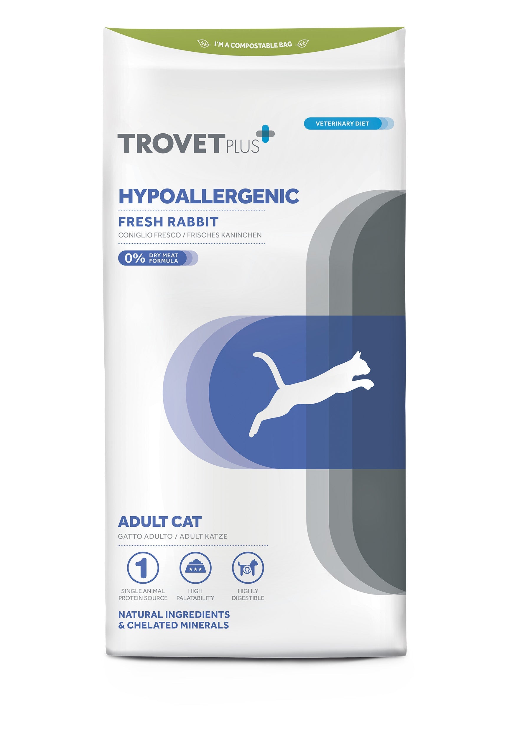 17489375411284985929.jpg Trovet Plus Adult CAT Hypoallergenic Rabbit Veterinary Diets 2,5kg - Image 1