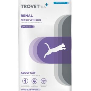 Trovet Plus Adult CAT Renal Venison Veterinary Diets 2,5kg