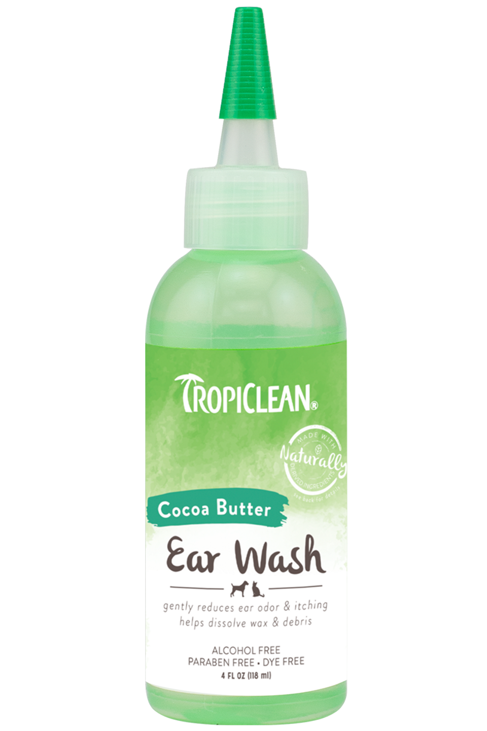 1752763936213783725.png TropiClean Alcohol Free Ear Wash for Pets, 4oz - Image 1