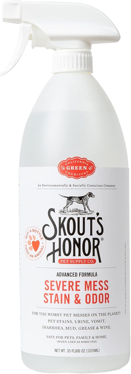 17543908281832418486.jpg Skouts Honor Stain & Odor Severe Mess Advanced Formula DOG 1 Liter Pet Essentials - Image 1