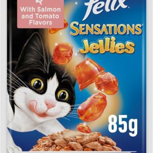 Nestle Purina Felix Sensation Cat Wet Food Salmon And Tomato Flavor 85g