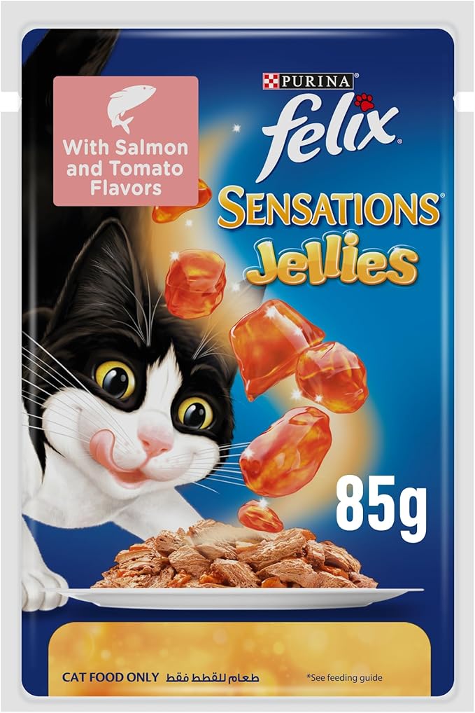 17563890421064387148.jpg Nestle Purina Felix Sensation Cat Wet Food Salmon And Tomato Flavor 85g - Image 1
