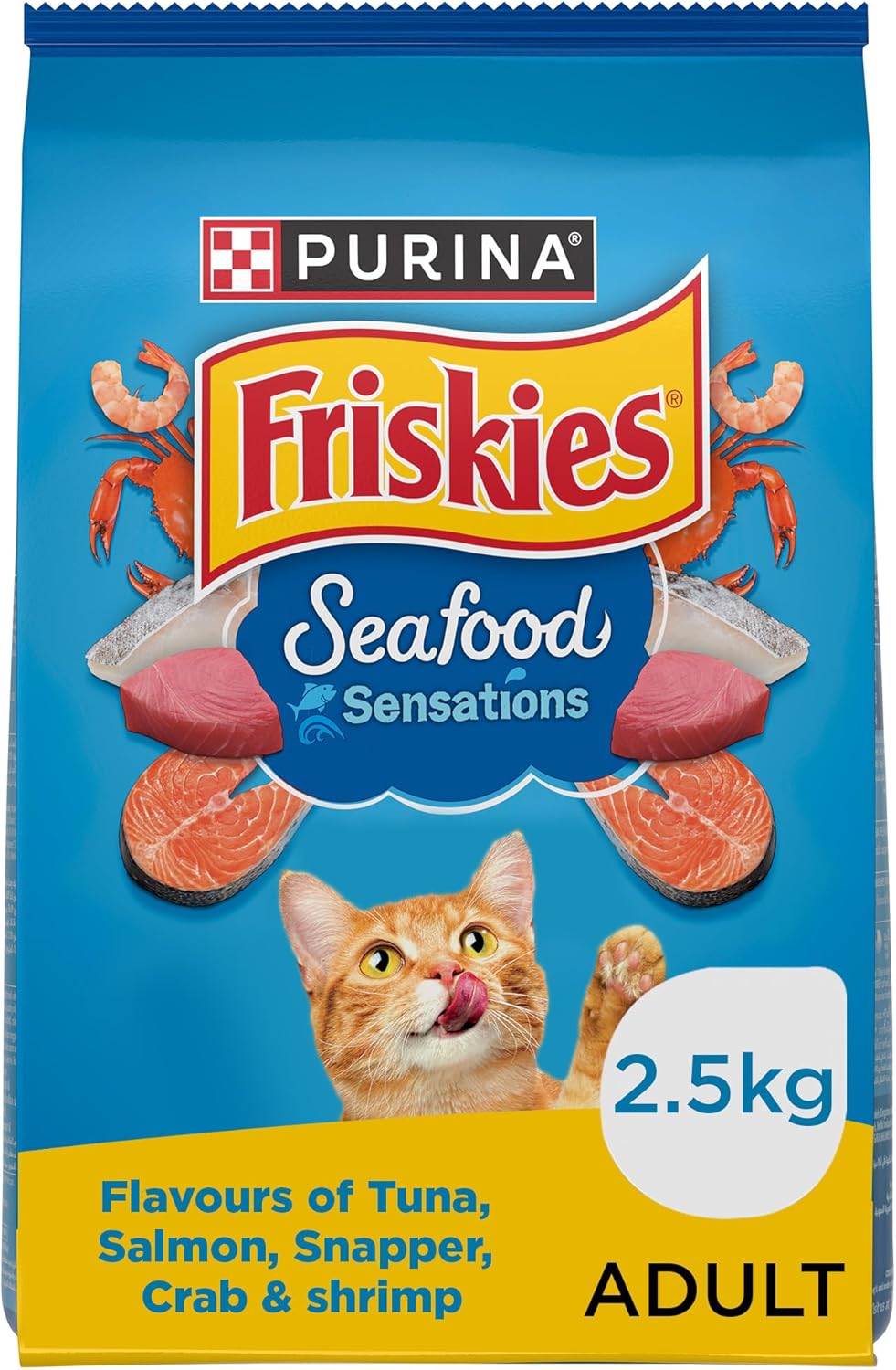 17563890501672221557.jpg Friskies Cat Food Adult Seafood Sensations 2.5 kg - Image 1
