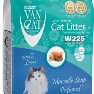 Van Cat White Bentonite Clumping Cat Litter Marsilla Soap 10Kg