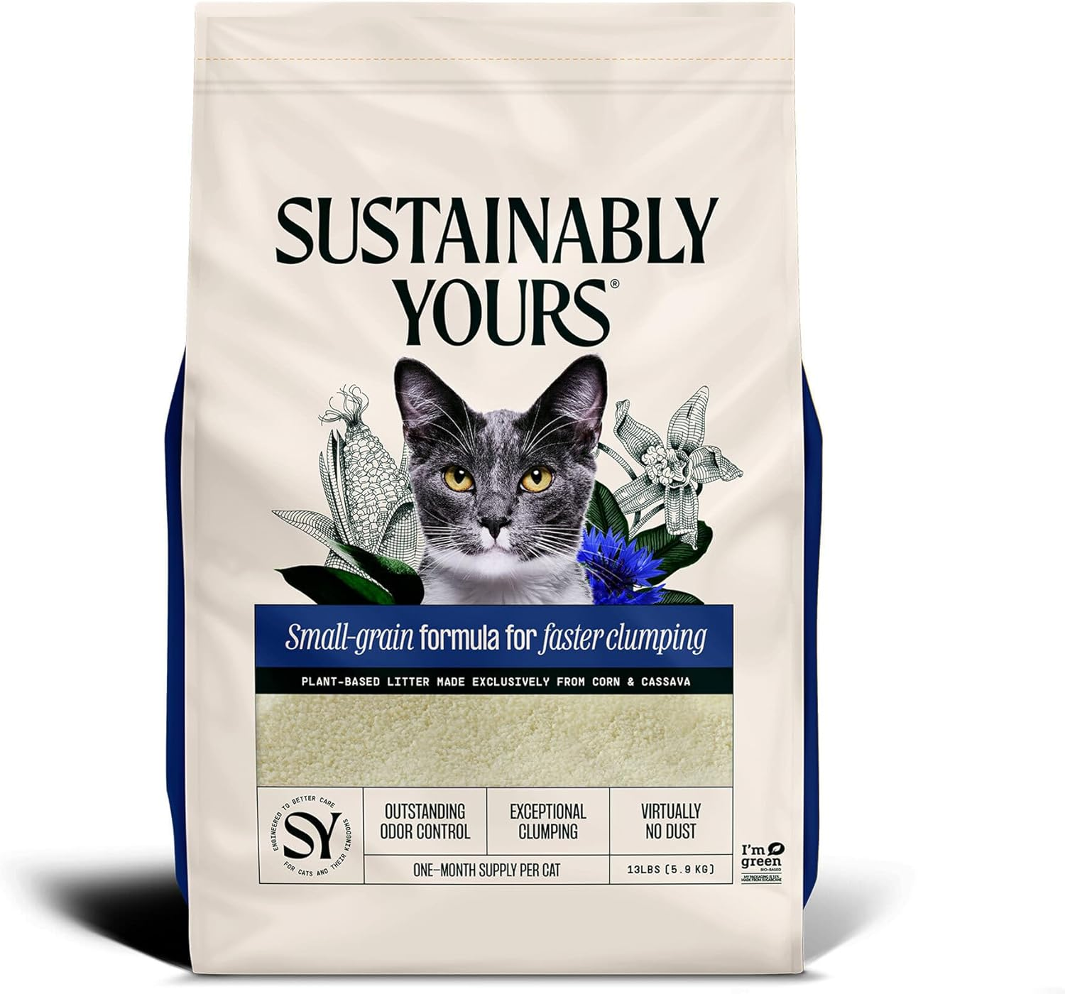 250214-131407.png Sustainably Yours Natural Cat Litter - Image 1