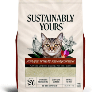 Sustainably Yours Natural Cat Litter - 13lb /6 Kgs
