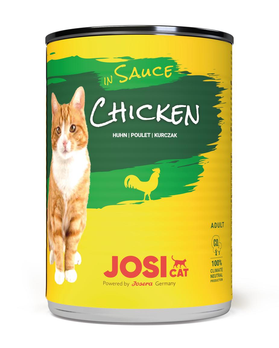 4032254774174_Katze_JosiCat_3x4_Chicken_in_Sauce_415g_frontal.jpeg Josera Josi Cat Chicken in Sauce Wet Food - 415g - Image 1