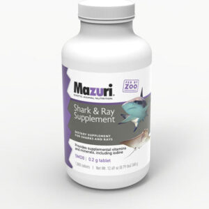 Mazuri Shark & Ray Supplements 0.2g Tablet