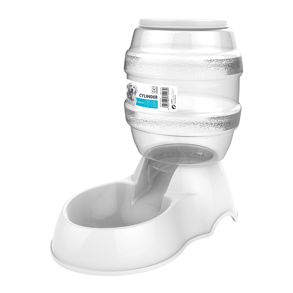 6953182714989.jpg M-PETS Cylinder Food Dispenser 3500ml - Image 1