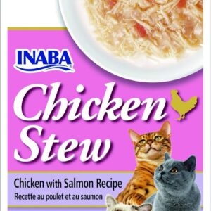 INABA chicken & salmon recipe 40g /per Pc