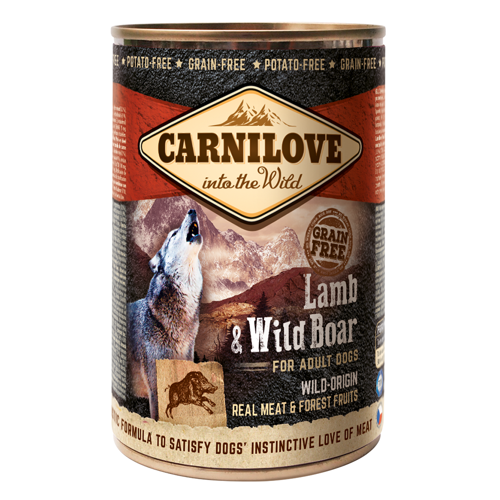 8595602511631.png Carnilove Lamb & Wild Boar for Adult Dogs - Image 1