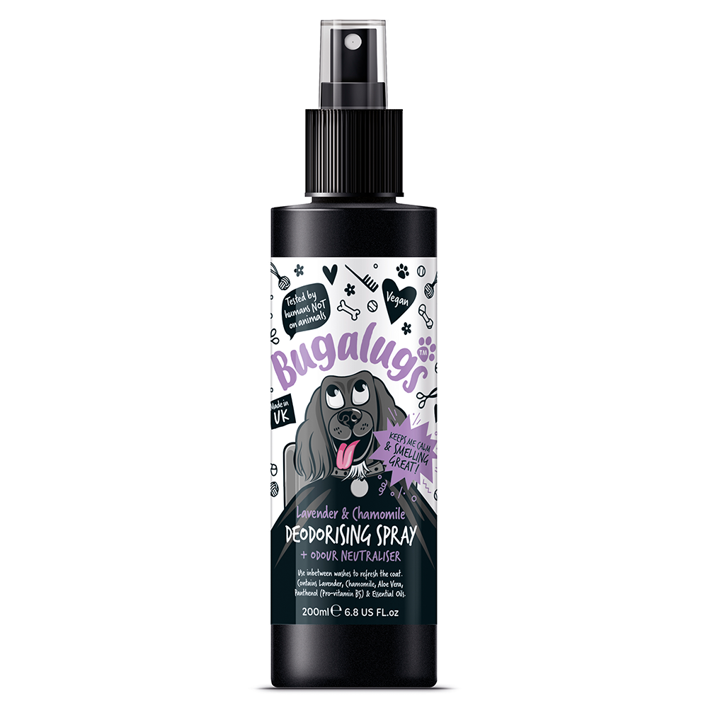 Bugalugs-Lavender-Chamomile-Deodorising-Spray-200ml-6.8-Fl-Oz-1.png Bugalugs Lavender & Chamomile Deodorising Spray 200ml (6.8 Fl Oz) - Image 1