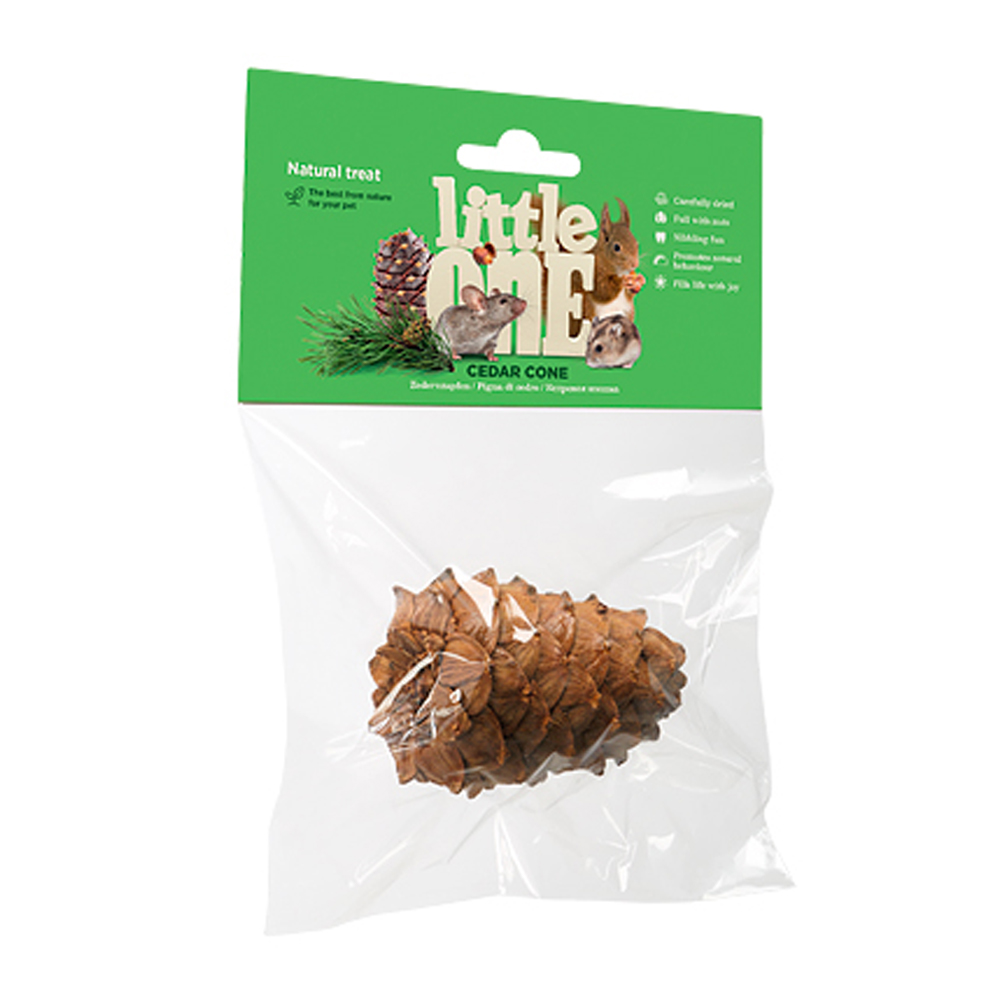 Little-One-treat-toy-Cedar-cone.jpg Little One treat-toy - Image 1