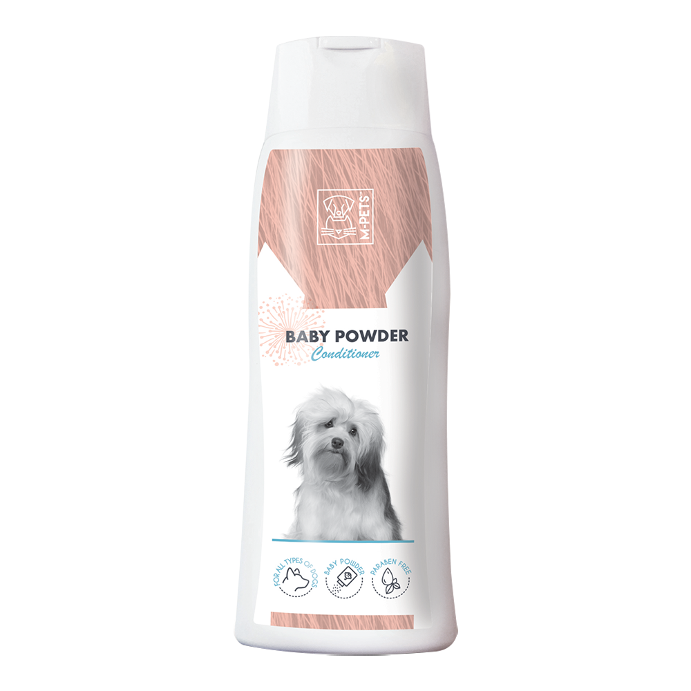 M-PETS-Baby-Powder-Conditioner-250ml.png M-PETS Baby Powder Conditioner 250ml - Image 1
