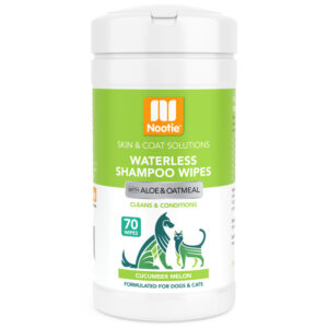 Nootie Waterless Shampoo Wipes â€“ Cucumber Melon 70 count
