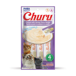 INABA CHURU CHICKEN WITH SHRIMP 56 g - 4 sticks per pack
