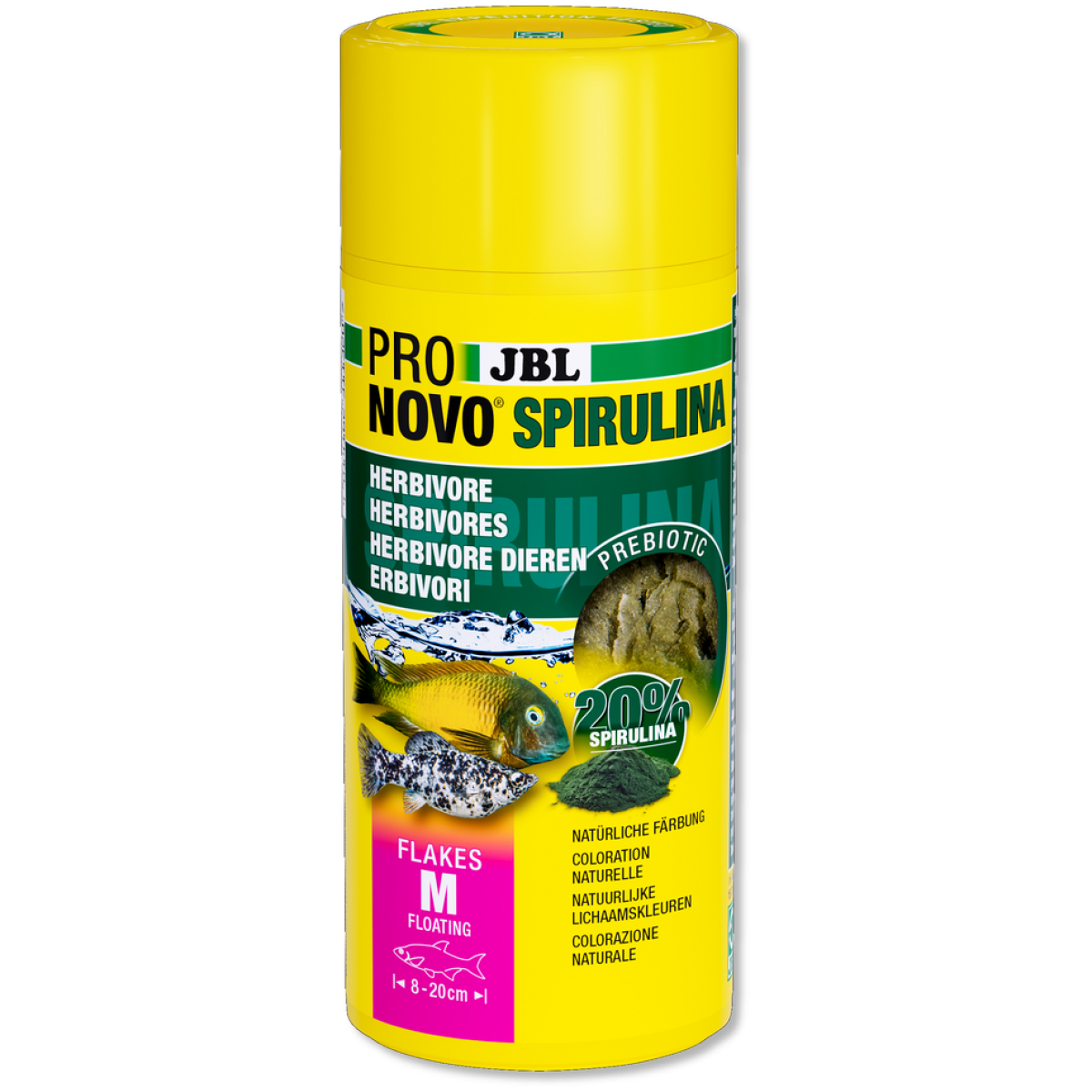 download (1) JBL Pronovo Spirulina Flakes M, 250 ml - Image 1