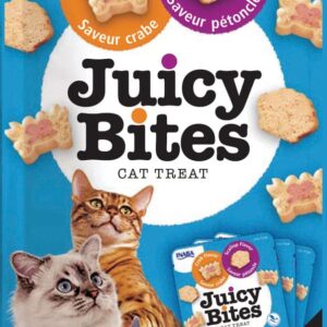 INABA Juicy Bites Scallop & Crab Flavor 33.9g - 3 pouches per pack