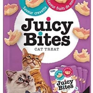INABA Juicy Bites Shrimp & Seafood Mix Flavor 33.9g - 3 pouches per pack