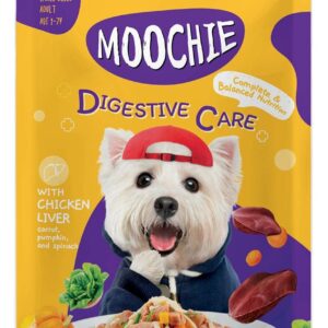 Moochie Dog Food Casserole with Chicken Liver - Digestive Care Pouch 85g