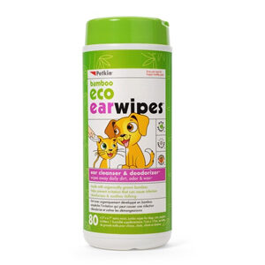 Petkin Bamboo Eco Earwipes-80ct