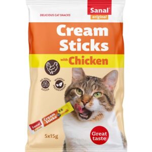 SANAL CAT Cream sticks with Chicken 75g