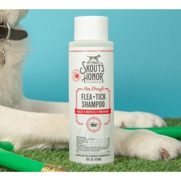 Skouts Honor Flea & Tick Shampoo Flea and Tick 475ML