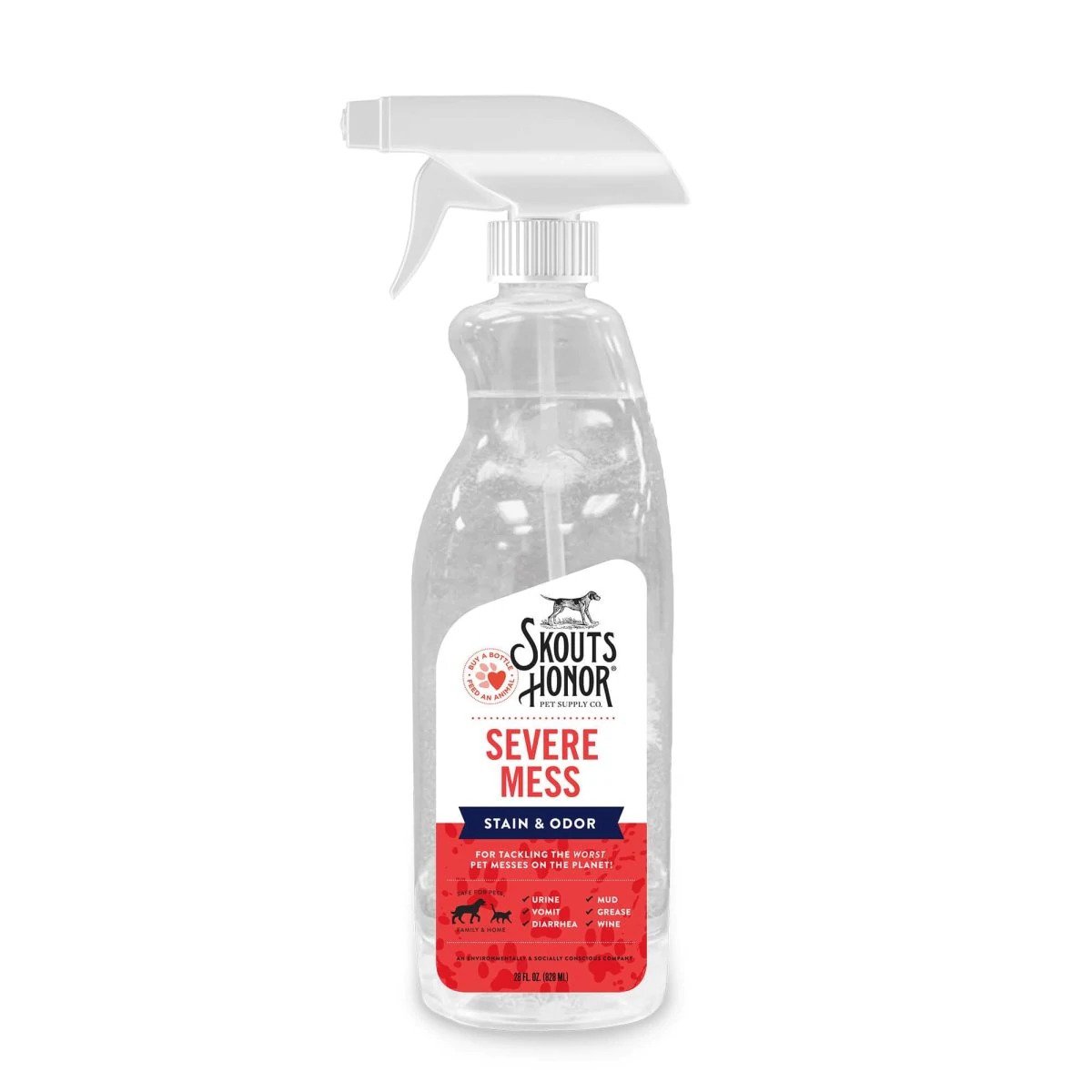 main-185.jpg Skouts Honor Stain & Odor Severe Mess Advanced Formula DOG Cleaning 830ML - Image 1