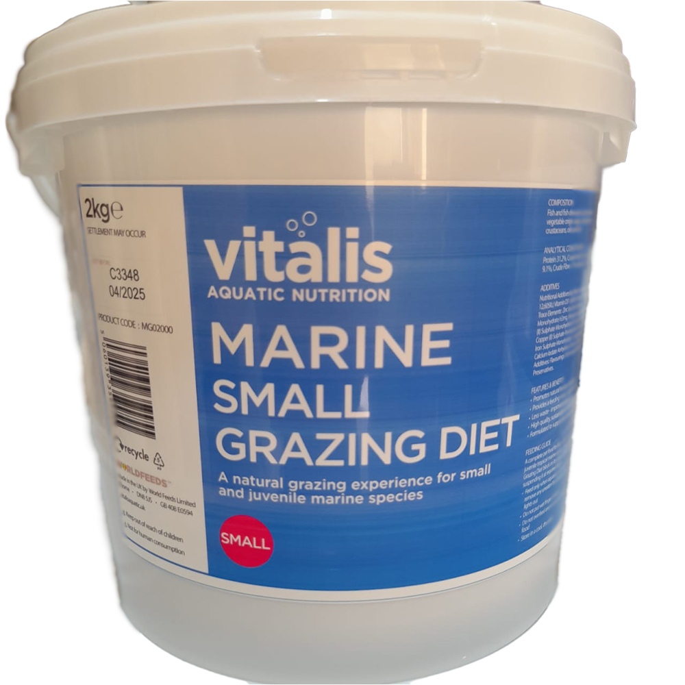 main-225.jpg Vitalis Marine Small Grazing Diet (2kg) - Image 1