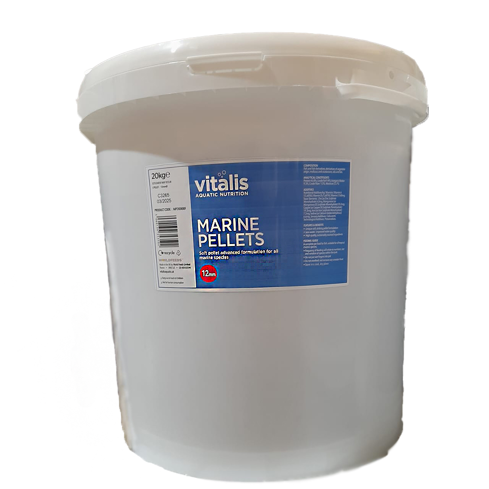 main-239.jpg Vitalis Marine Pellets 12mm (L) 20kg - Image 1