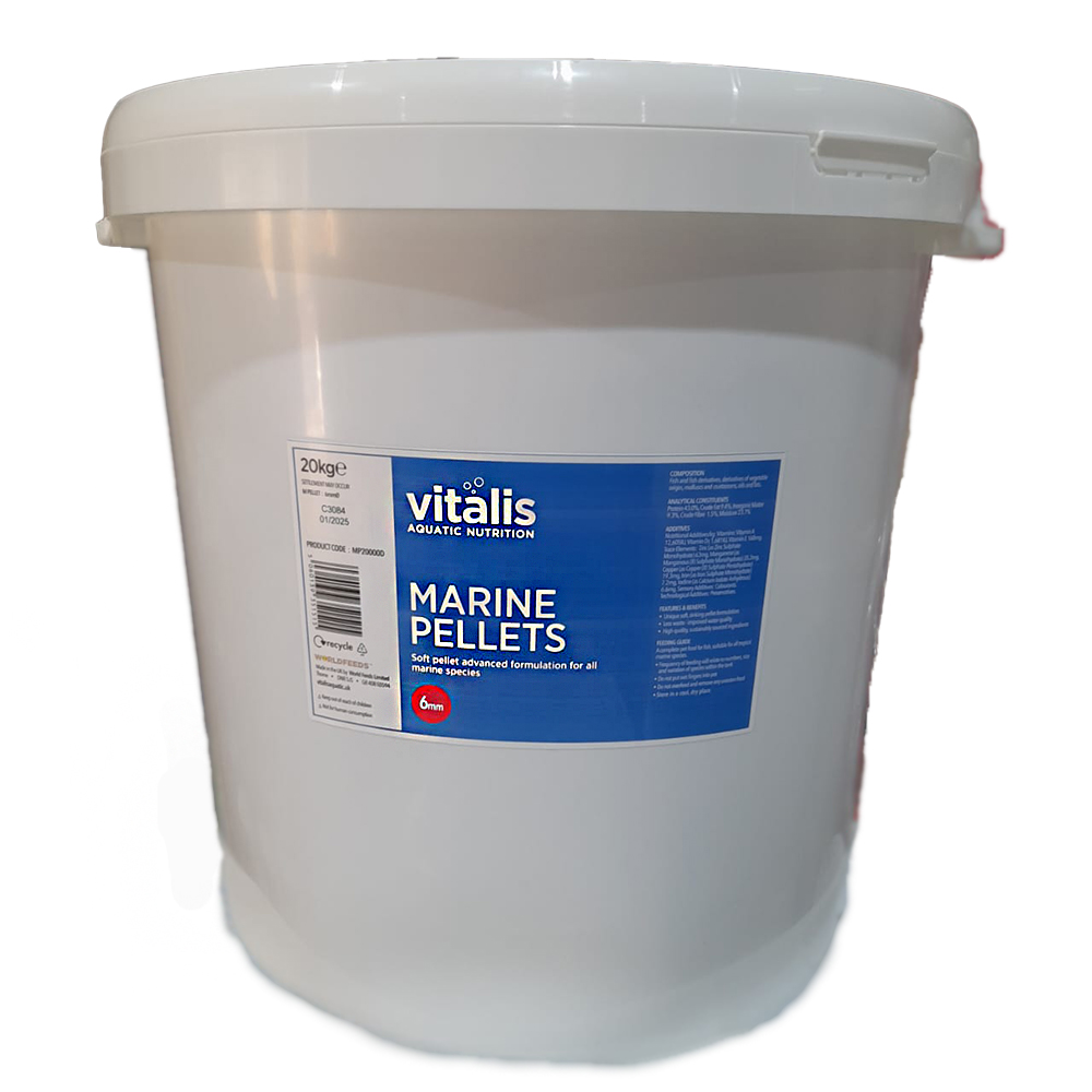 main-245.jpg Vitalis Marine Pellets 6mm (M) 20kg - Image 1
