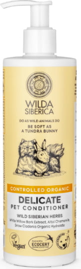 main-268.jpg Wilda Siberica. Controlled Organic, Natural & Vegan Delicate pet conditioner, 400 ml - Image 1