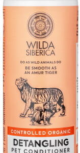 Wilda Siberica. Controlled Organic, Natural & Vegan Detangling pet conditioner, 400 ml