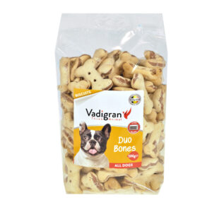 Vadigran Snack dog Biscuits Duo Bones 500g