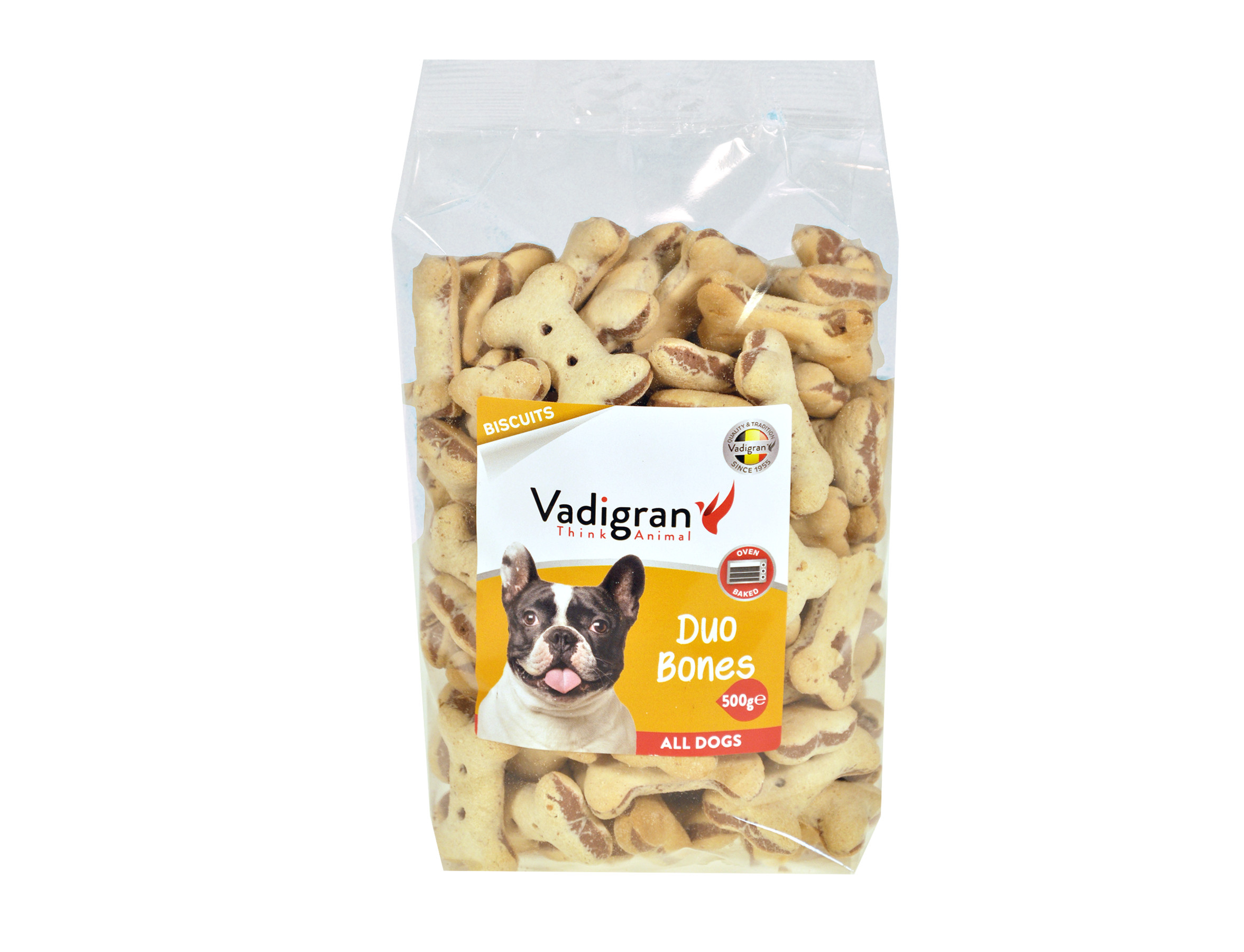 main-321.jpg Vadigran Snack dog Biscuits Duo Bones 500g - Image 1