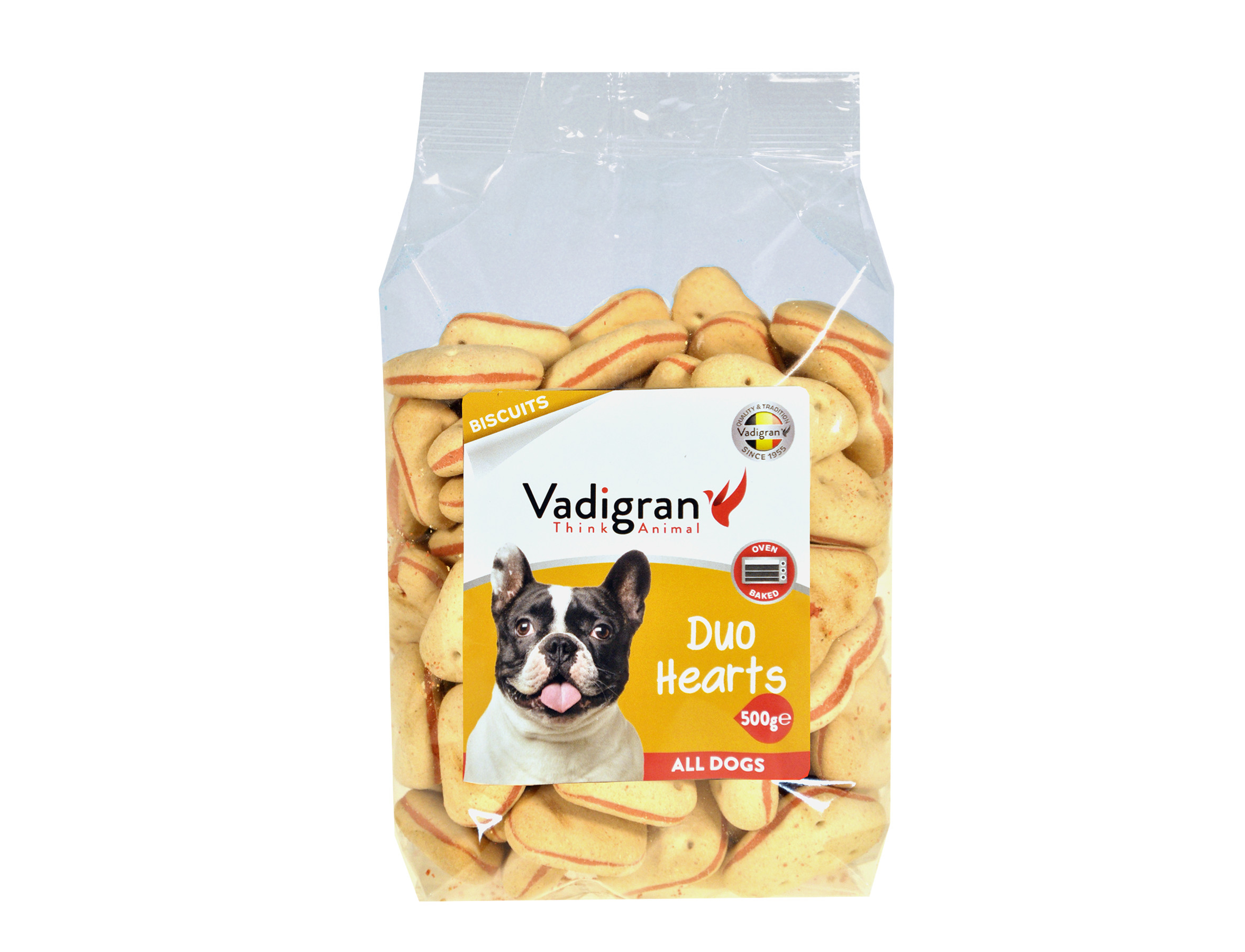 main-322.jpg Vadigran Snack dog Biscuits Duo Hearts 500g - Image 1