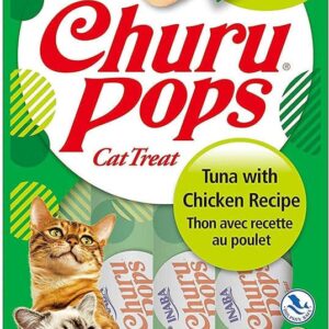 INABA CHURU CHURU POPS TUNA-CHICKEN 60g - 4 sticks per pack
