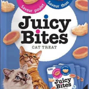 INABA Juicy Bites Tuna & Chicken Flavor 33.9g - 3 pouches per pack