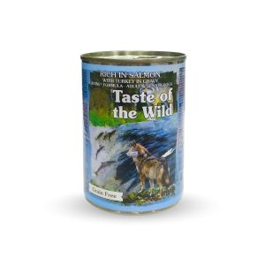 Taste of the Wild  Gravy - Taste of the Wild Rich in Salmon with Turkey in Gravy for Adult and Senior Dogs – 390g
