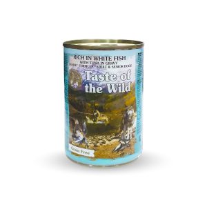 Taste of the Wild  Gravy - Taste of the Wild Rich in White Fish with Tuna in Gravy for Adult and Senior Dogs – 390g